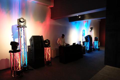Waters Edge Wedding setup